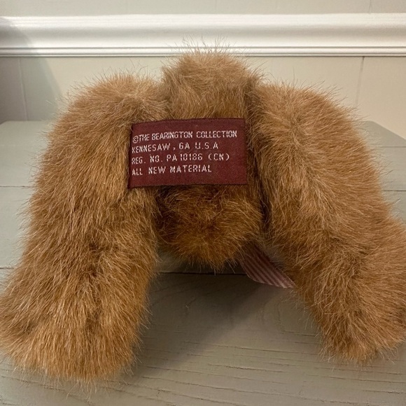 IZZY A. REINDEER*Bearington 9” Stuff Teddy Bear New Rare Christmas*DEER Plush - Picture 7 of 9